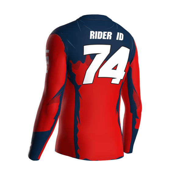 Motocross jersey Hero - Steel