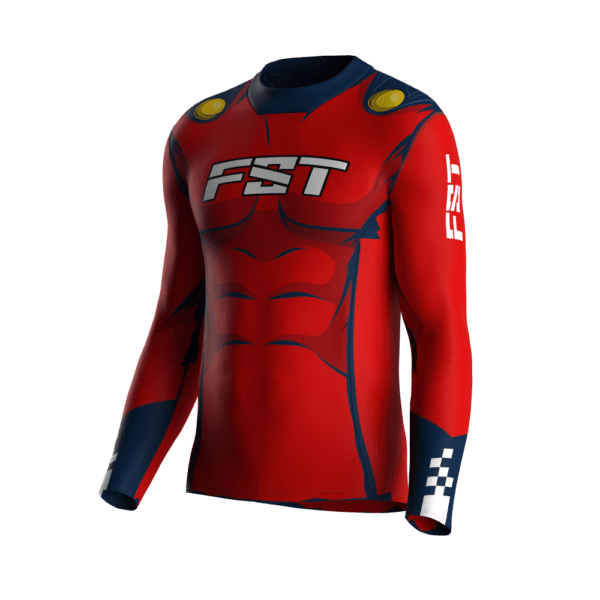Motocross jersey Hero - Steel