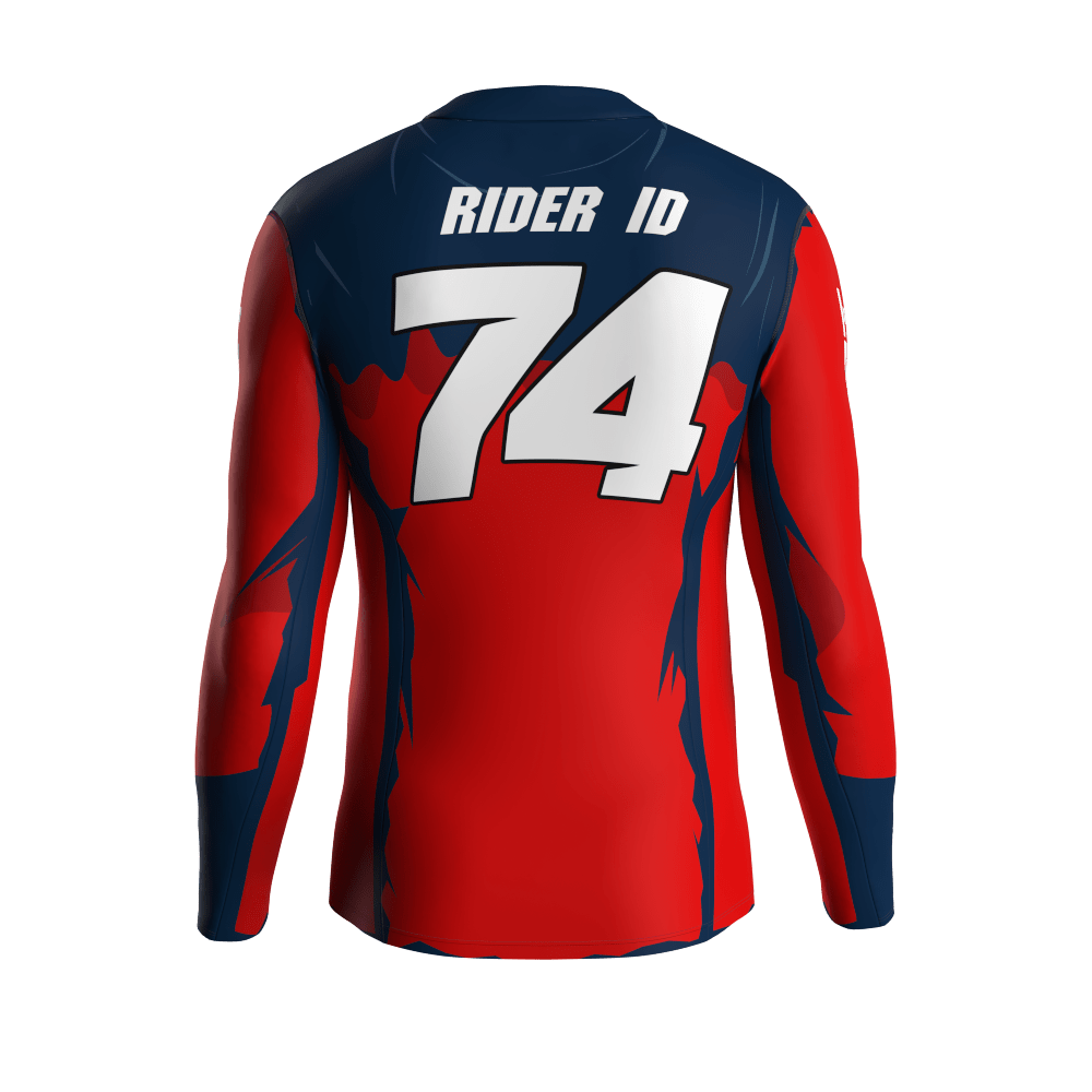 Motocross jersey Hero - Steel - Image 5