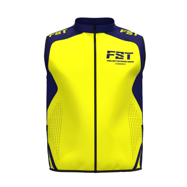 Motocross vest Yellow