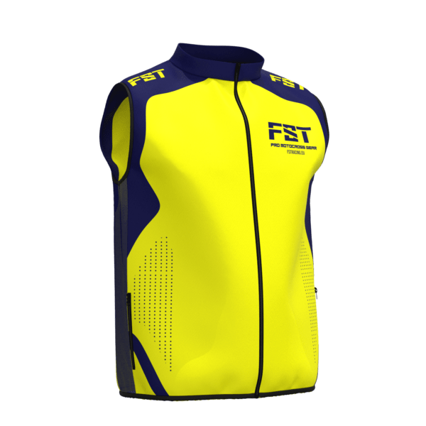 Motocross vest Yellow