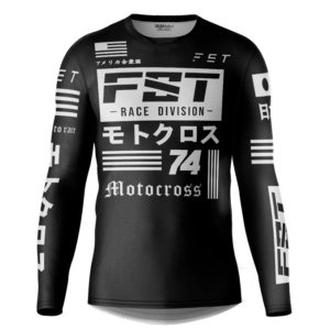 HERO MX JERSEY BLACK - CUSTOM Rider ID