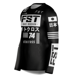 HERO MX JERSEY BLACK - CUSTOM Rider ID - Image 3
