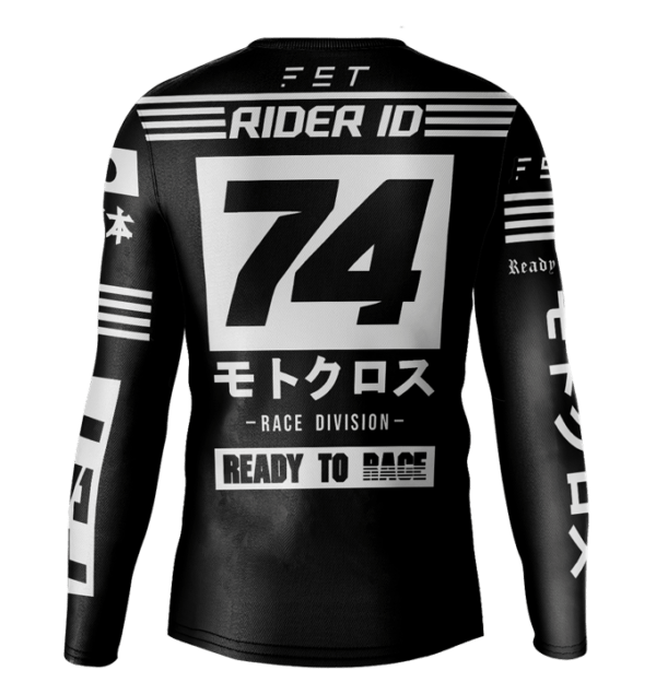 HERO MX JERSEY BLACK - CUSTOM Rider ID