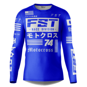 HERO MX JERSEY BLUE - CUSTOM Rider ID