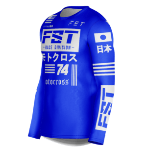 HERO MX JERSEY BLUE - CUSTOM Rider ID - Image 3