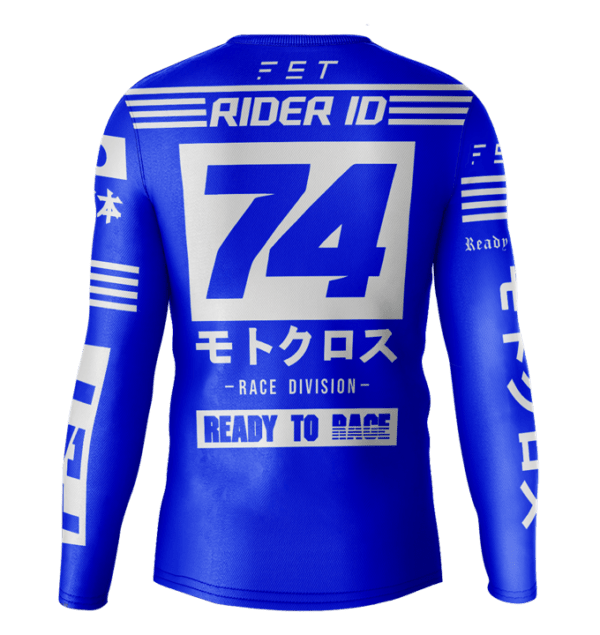 HERO MX JERSEY BLUE - CUSTOM Rider ID