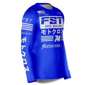 HERO MX JERSEY BLUE - CUSTOM Rider ID - Image 4