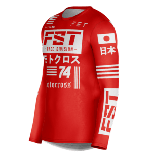 HERO MX JERSEY RED - CUSTOM Rider ID - Image 3