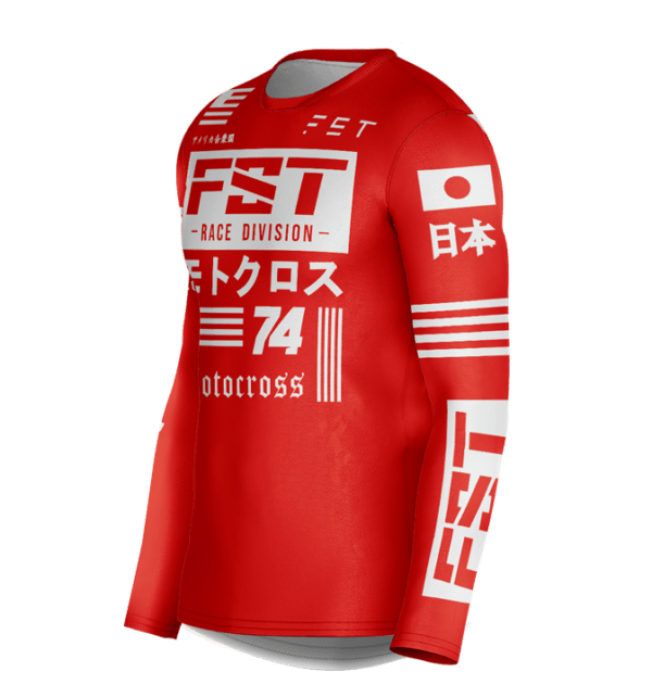 HERO MX JERSEY RED - CUSTOM Rider ID