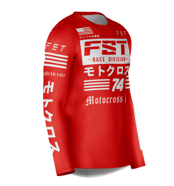 HERO MX JERSEY RED - CUSTOM Rider ID