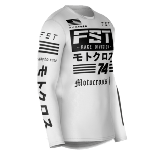 HERO MX JERSEY WHITE- CUSTOM Rider ID - Image 4