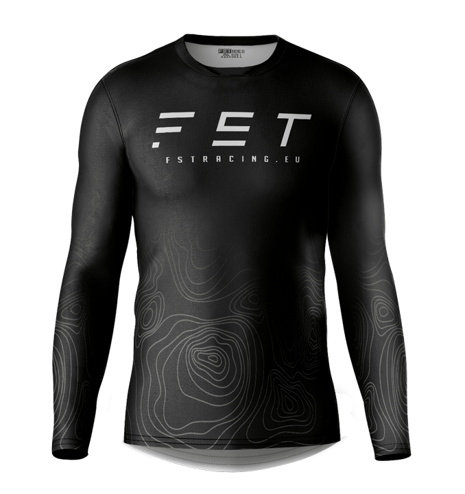 OVERLAND MX JERSEY BLACK - Image 1