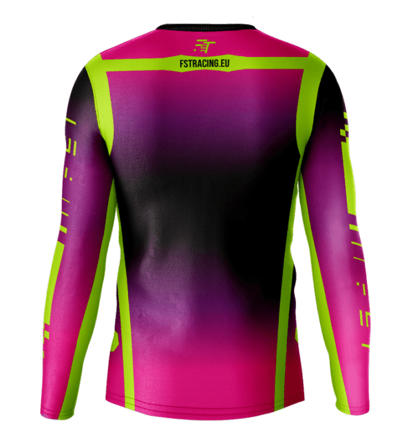 CROSS MX JERSEY PURPLE/PINK/NEON