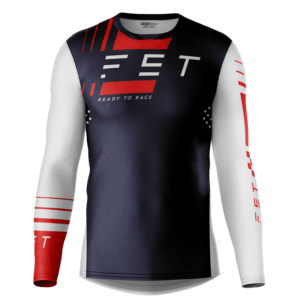 STRIPER MX JERSEY NAVY/WHITE/RED