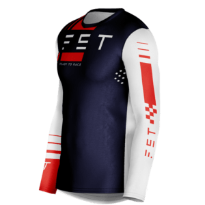STRIPER MX JERSEY NAVY/WHITE/RED - Image 3