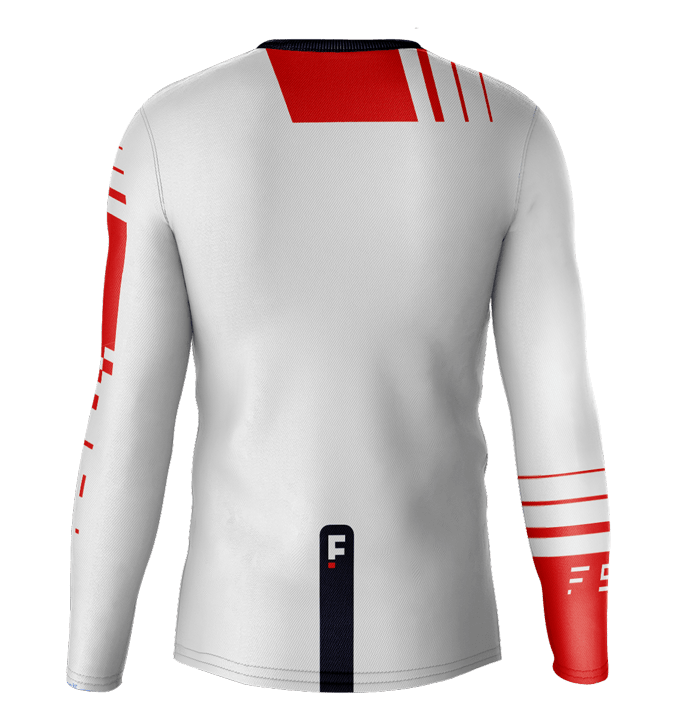 STRIPER MX JERSEY NAVY/WHITE/RED - Image 2