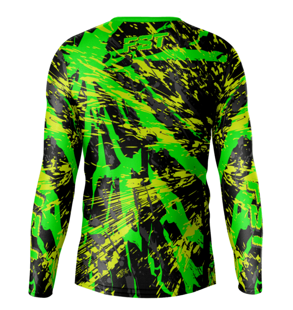 Venom Green/Gray Motocross Jersey