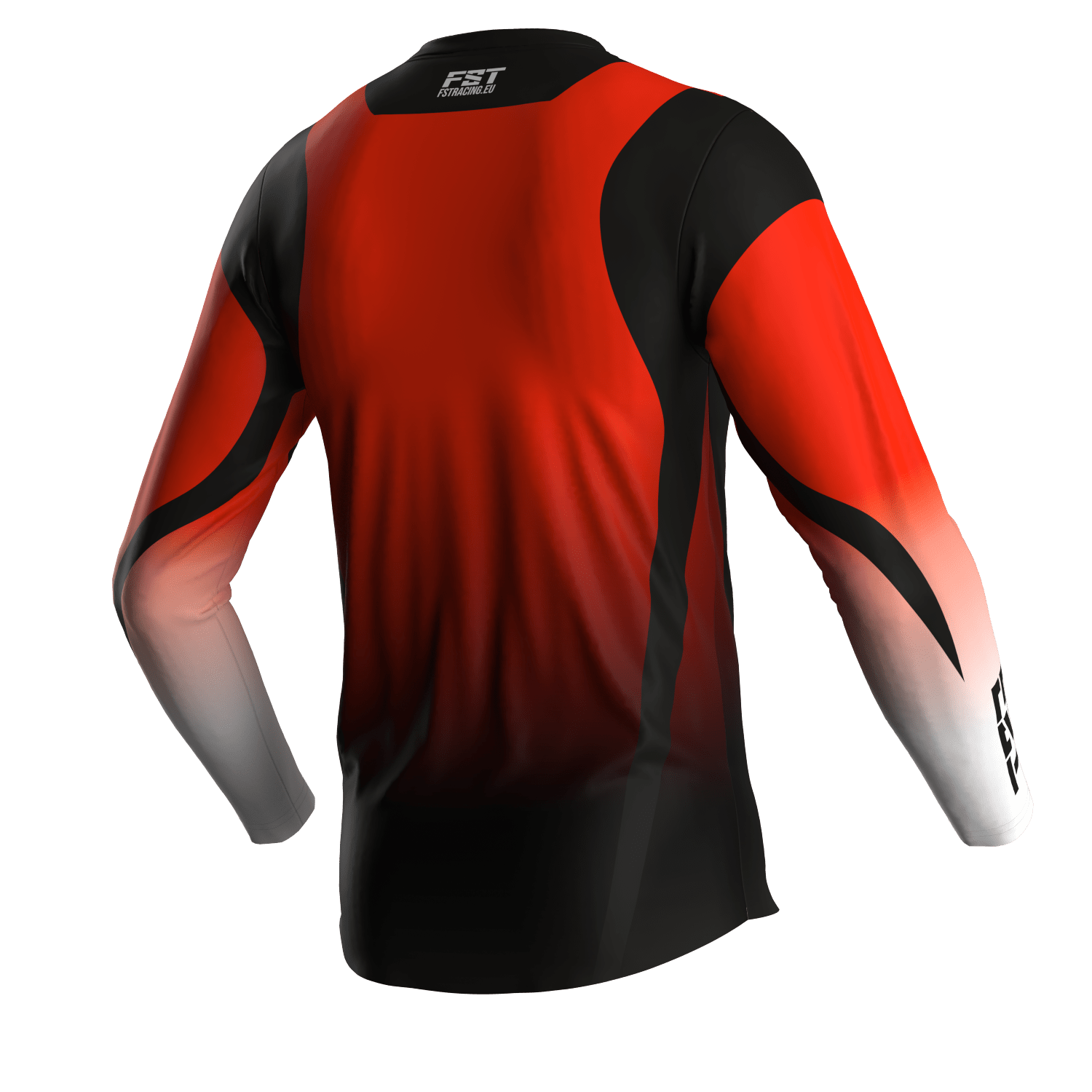 RED BASICS MOTOCROSS JERSEY - Image 3