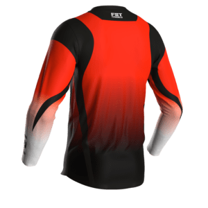 RED BASICS MOTOCROSS JERSEY - Image 2