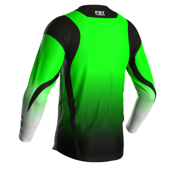 GREEN BASICS MOTOCROSS JERSEY