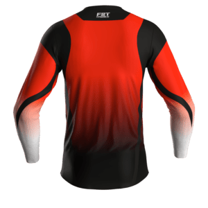 RED BASICS MOTOCROSS JERSEY - Image 5