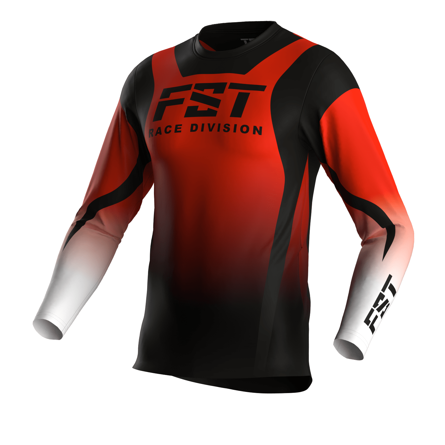 RED BASICS MOTOCROSS JERSEY - Image 4