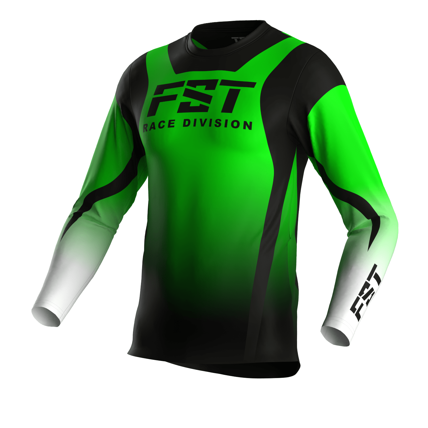 GREEN BASICS MOTOCROSS JERSEY - Image 4