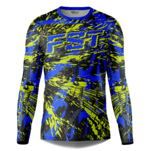 Venom Neon/Blue Motocross Jersey