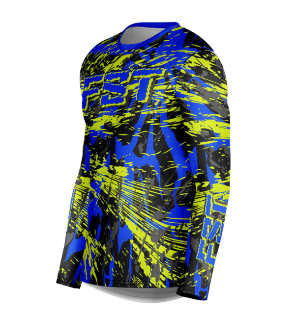 Venom Neon/Blue Motocross Jersey