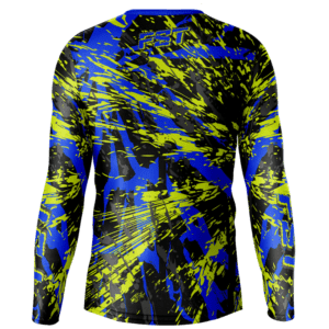Venom Neon/Blue Motocross Jersey - Image 3
