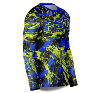 Venom Neon/Blue Motocross Jersey - Image 4