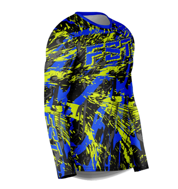 Venom Neon/Blue Motocross Jersey