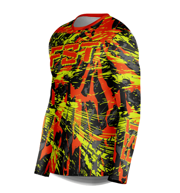 Venom Neon/Orange Motocross Jersey