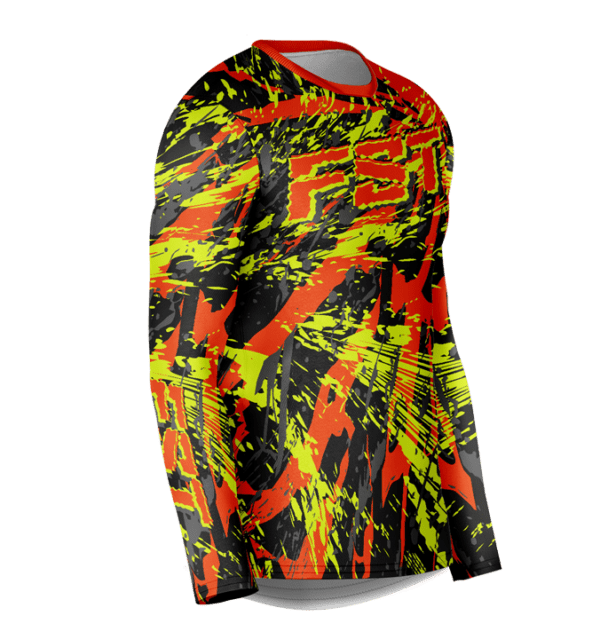 Venom Neon/Orange Motocross Jersey