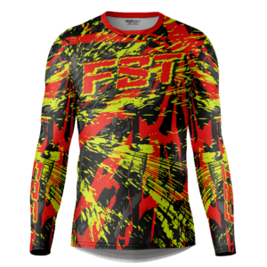 Venom Neon/Red Motocross Jersey