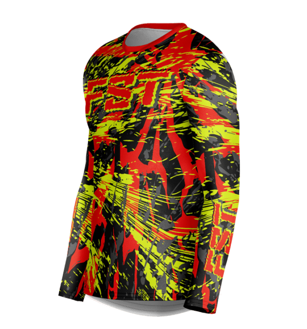 Venom Neon/Red Motocross Jersey