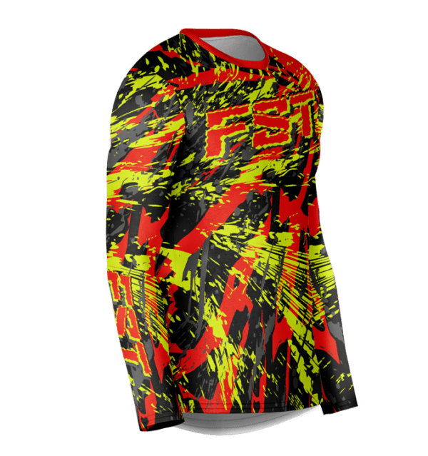 Venom Neon/Red Motocross Jersey