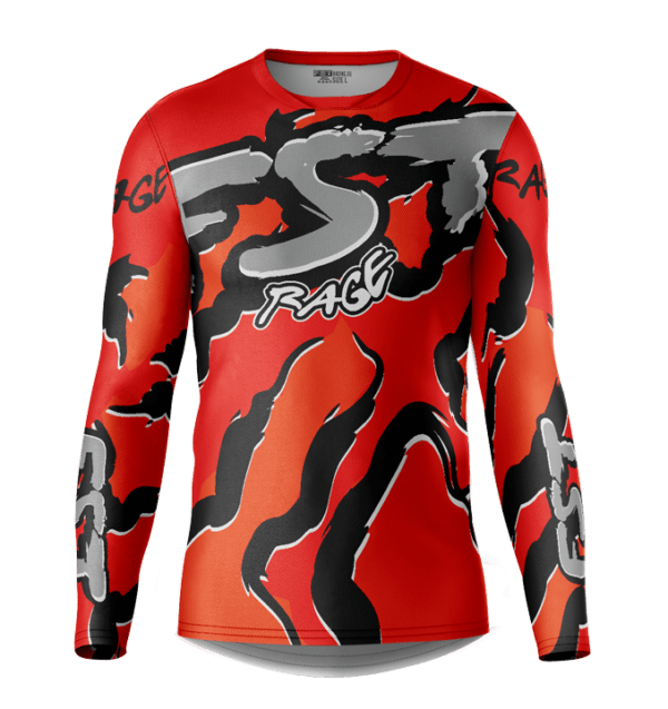 Rage ORANGE Motocross Jersey