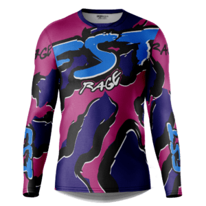 Rage Purple/Dark Purple Motocross Jersey