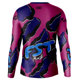 Rage Purple/Dark Purple Motocross Jersey - Image 3